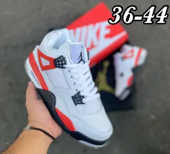 Tenis teni nike air jordan retro 4 fire red inverse 2024