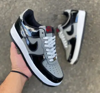 Tenis teni nike air force one 1 uno charol ultimate 2024