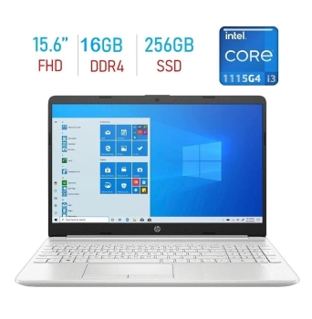 Laptop hp noteboook 15.6 i3 11va 16gb ddr4 256gb ssd m.2 new