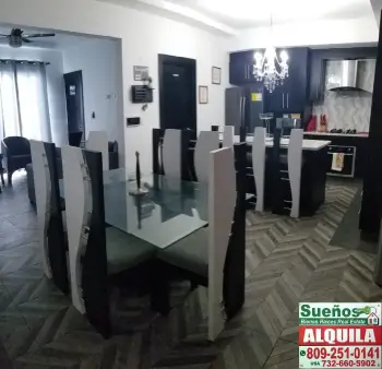Se alquila esta casa con piscina gurabo santiago rep. dom