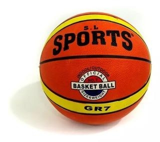 Pelota basquetbol gr7 sports n 7 goma- pel3199 basket baske