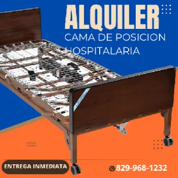 Alquiler cama de posición hospitalaria