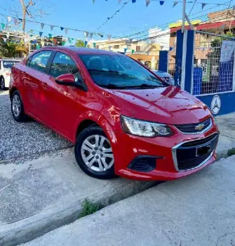 Chevrolet sonic 2017 lt sedan importado cleancarfax 80000km