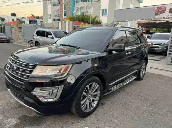 Ford explorer 2017 xlt radio tesla push botón cámara