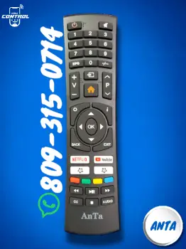 Control anta para smart tv original