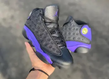 Tenis nike air jordan retro 13 purple black 2024