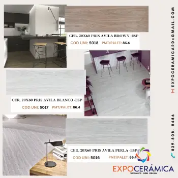 Ceramica y porcelanato