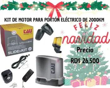 Kit de motor para porton electrico de 2000km