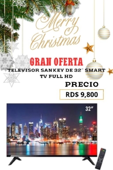 Televisor sankey de 32 smart tv full hd