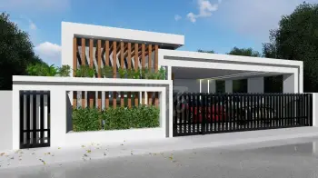 Venta de casa a estrenarsantiago residencial cerrado hfc223