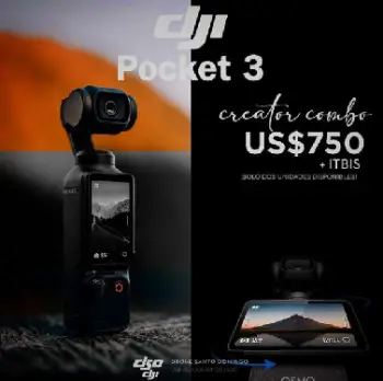 Disponible el dji pocket 3!!!