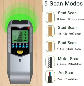 Detector electrónico sh402 escáner de pared con sensor det