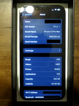 Iphone 13 pro max 256gb desbloqueado como nuevo