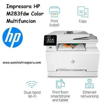 Impresora hp laserjet pro m283fdw - multifuncional - color - duplex -