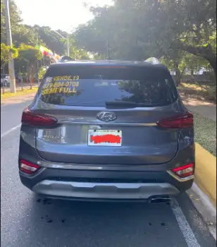 Hyundai santa fe gris 2019 semi full