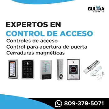 Controles de acceso puerta  seguridad