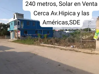 Solar de 240 metros urb.buenaventura prox.av hip y américas sde