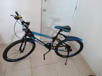 Bicicleta con cambios