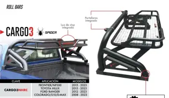 Roll bar de cama camioneta spider