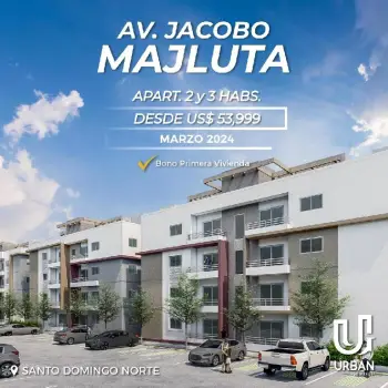 Apartamentos economicos en la jacobo majluta