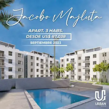 Apartamentos economicos en la jacobo majluta con piscina