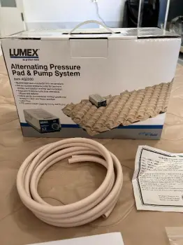 Colchon lumex antiescaras inflable