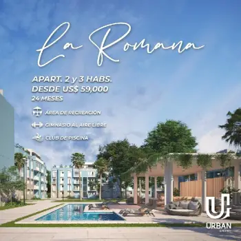 Apartamentos de 2  3 habitaciones desde us59000 en la romana