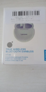 Audífonos inalambricos bluetooth marca lenovo con estuche de carga nue