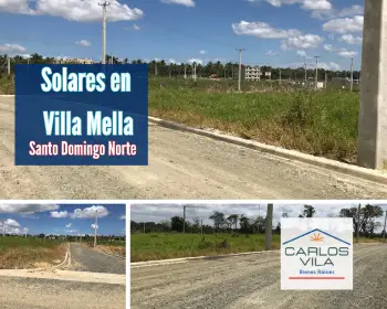 Solares en venta en villa mella santo domingo norte