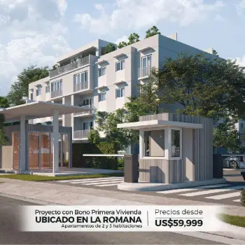 Proyecto de apartamentos en la romana