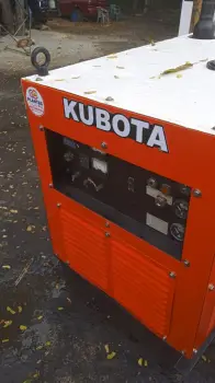 Planta eléctrica kubota disponible ✅️