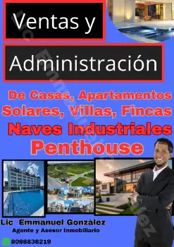 Ventas y administración de todo tipo de propiedades