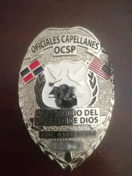 Placa personalizada para militar