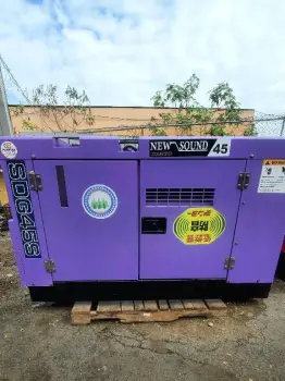 Planta eléctrica denyo de 45 kw super silenciosa disponible ✅️