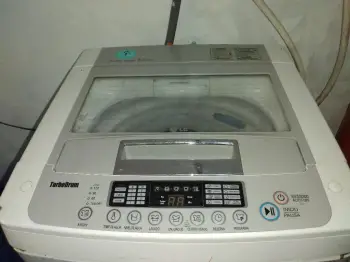 Lavadora lg turbodrum 8 kg 19 lbs digital/inteligente de bajo consumo