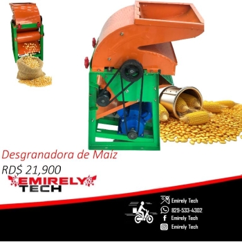 Desgranadora de maiz seco electrica trilladora peladora automatica de