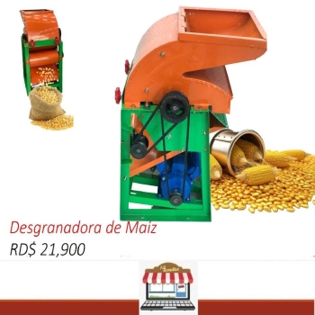 Desgranadora de maiz mazorca electrica trilladora peladora automatica