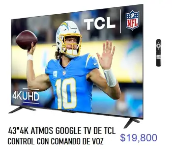 Tv 43 tcl google 2023 bluetooth 240 motion rate control magico 19800