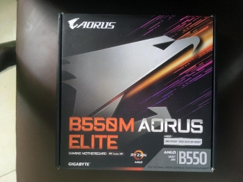 Motherboard gigabyte b550m aorus elite