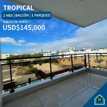 Venta de precioso apartamento ubicado en sector tropical