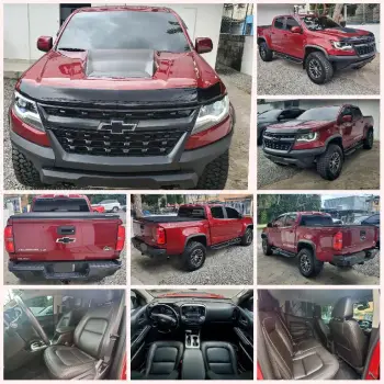 Chevrolet colorado zr2 4wd rojo 18