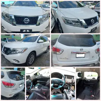 Nissan pathfinder sv 4wd blanco 13