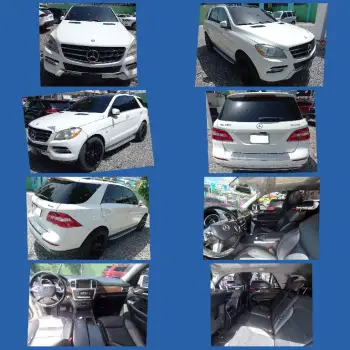 Mercedes benz clase ml 350 4matic blanco 12