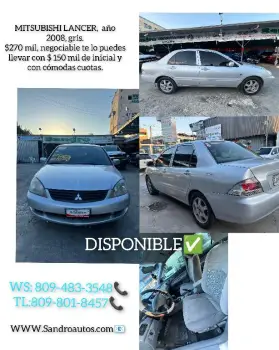 En venta mitsubishi lancer 2008