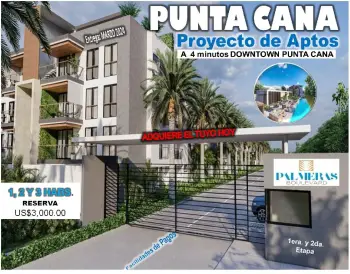 El mas exclusivo proyecto de aptos en punta cana palmeras boulevard a