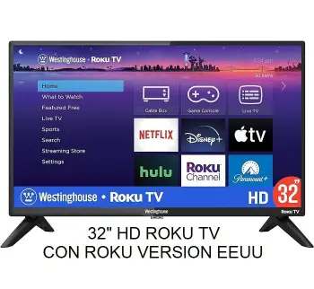 Tv smart westinghouse roku 32 pulgadas 10500