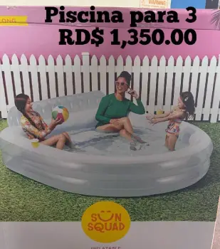 Piscina para 3 resistentes