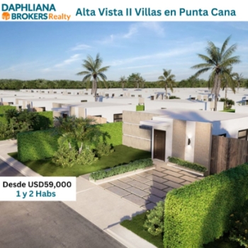 Economic independent villa for sale  in punta cana dominican republic