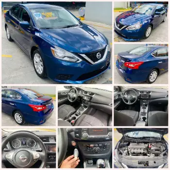 Nissan sentra sv azul 18