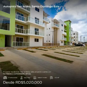 Apartamentos en venta en santo domingo este autopista san isidro